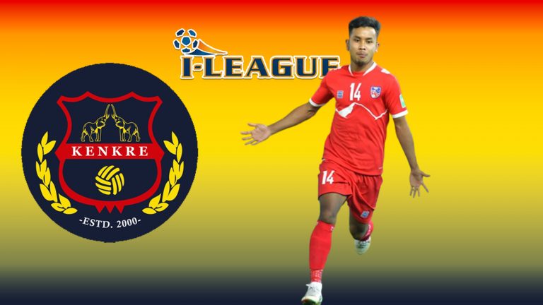Anjan Bista makes his official debut in I-League for Mumbai Kenkre