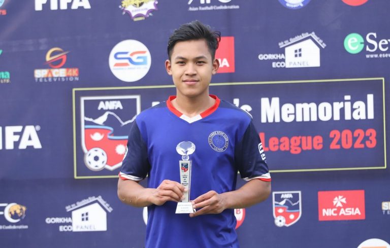 Laken Limbu’s Dream Comes True as He Earns Spot in Nepal National Football Team