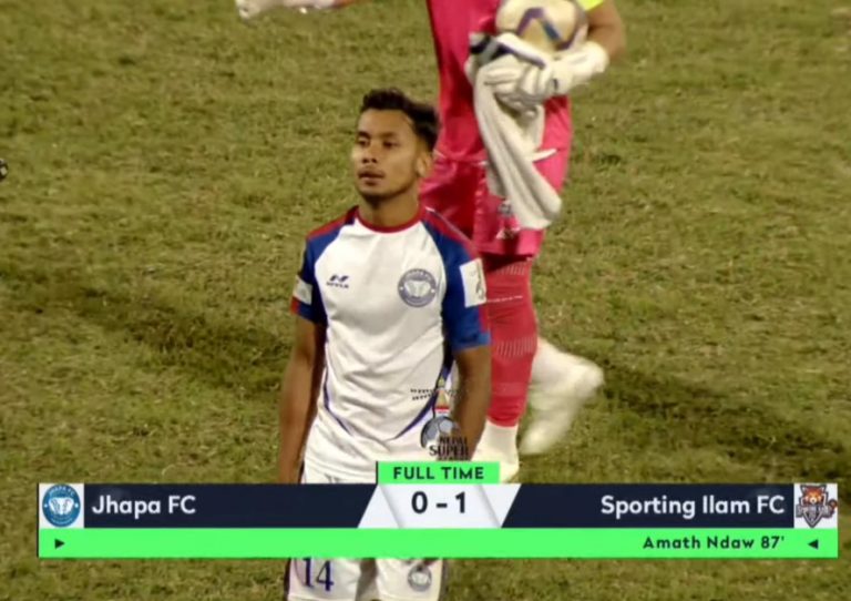 Ilam’s Historic First ever win against Jhapa FC